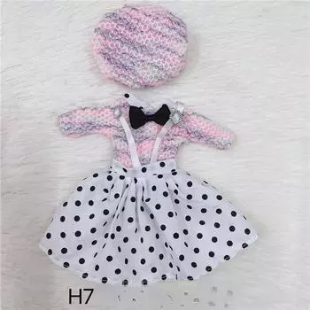 30 см мини-подвижная коллекция кукол, игрушка для девочек, 3D большие глаза, BJD, полная одежда принцессы, коллекция платьев, детская кукла, подарок A