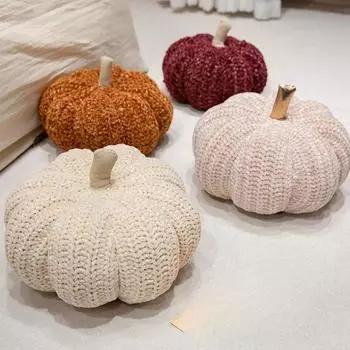 30 см мягкие плюшевые игрушки в виде тыквы, милые мягкие растения, украшения для спальни, украшения на Хэллоуин, куклы, успокаивающая подушка для детей 30cm белый