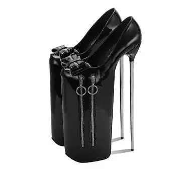 30 см сексуальные женские туфли на высоком каблуке летние босоножки на шпильке 20 см платформа Pole Dance Shoes с круглым носком 35 красный