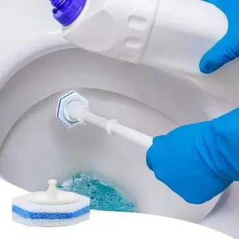 30 сменных насадок для туалетной палочки, одноразовые сменные насадки для чистки унитаза, сменная головка для туалетной щетки для чистки туалета 30PCS