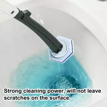 30 сменных насадок для туалетной палочки, одноразовые сменные насадки для чистки унитаза, сменная головка для туалетной щетки