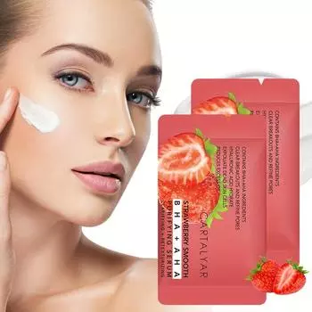 30 таблеток клубничной эссенции, увлажняющей, омолаживающей эссенции, сужающей поры, несмываемой эссенции для ежедневного использования 30pcs