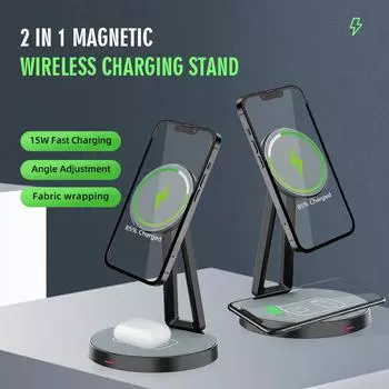 30 Вт беспроводное зарядное устройство для Apple Watch 8 7 AirPods iPhone 14 13 12 11 XS X8 зарядные устройства Mini Pro Max IWatch Samsung S21 S20 индукция белый