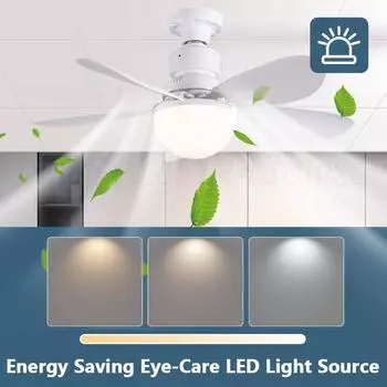 30 Вт E27 потолочный вентилятор с дистанционным управлением современный потолочный вентилятор с 3 скоростями регулируемый креативный вентилятор для дома 85-265 В
