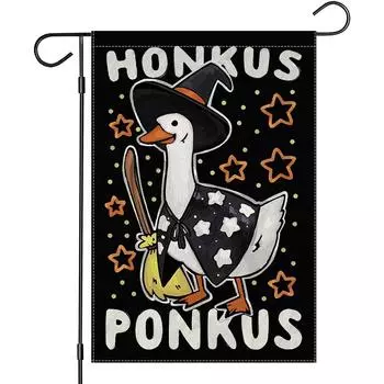 30 x 45cm Halloween Garden Flag Small Seasonal Yard Decoration For Outdoor Dcor