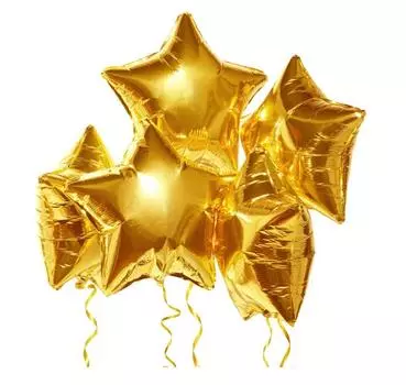 30 звезд могут выбрать большие воздушные шары в форме золотой звезды для золота [Магазин воздушных шаров] (Ваш номер) Дни рождения, праздники, магазины, фестивали, украшения,