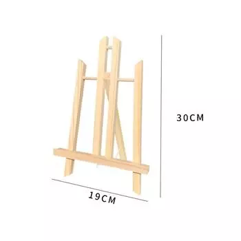 30cm/40cm/50cm Adjustable Wood Drawing Easel Foldable Painting Display Holder Students Artist 30cm