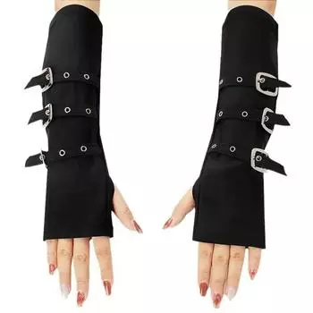 30cm Fingerless Gloves Punk Style Gloves Creative Arm Sleeves Women