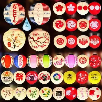 30 см японский Izakaya уличный водонепроницаемый декоративный фонарь для суши Sake Lamian лапша Salmon Kitchen Restaurant Рекламный фонарь 30x30cm