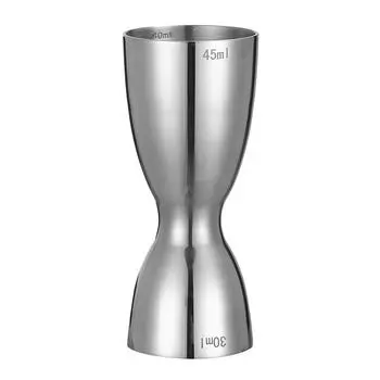 30мл 45мл коктейльный джиггер бар мерный джиггер нержавеющая сталь