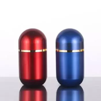 30Ml Acrylic Sample Tablet Packaging Bottle Container Pill Packer Plastic Jars Capsule Bottles With Lid For Pill Ml красный