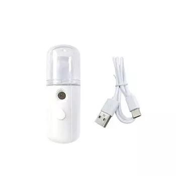 30Ml Mini Nano Mist Facial Sprayer Humidifier Usb Rechargeable Nebulizer Face Moisturizing Beauty Instruments Skin Care Tools