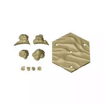 30MM Customized Scene Base Plastic Model (Desert Ver.)
