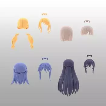 30MS Дополнительные детали прически Vol.8 Всего 4 типа, корейская популярная бандай