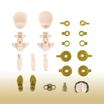 Комплект дополнительных деталей 30MS 13 (Тактический костюм) [Цвет B], корейский популярный бандай