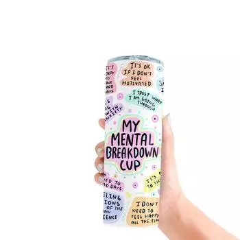 30OZ Personalized Fun Car Cup, 304 Stainless Steel Large Capacity Cup One Size