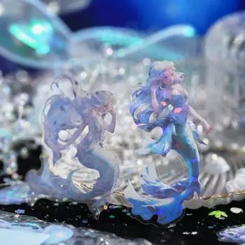 30pcs/bag Dreamy Endless Ocean Sticker Aesthetic Decorative Decals DIY Material Sticker Scrapbook розовый