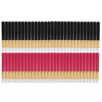 30pcs Nose Pore Cleaning Brush Lash Shampoo Brushes Nose Blackhead Cleaning Brush Black