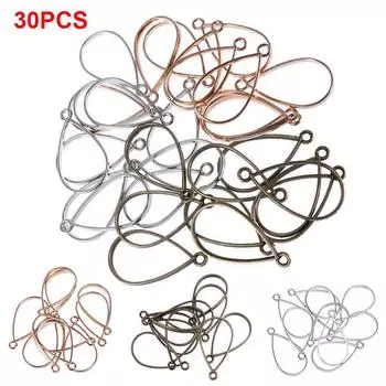 30шт новый открытый ободок кулон пустой Шарм рамка полый кулон DIY изготовление ювелирных изделий