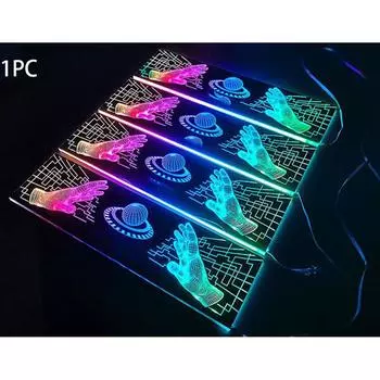 30см RGB Задняя панель для видеокарты GPU и корпуса игрового ПК ARGB светодиодная подсветка Aura SYNC