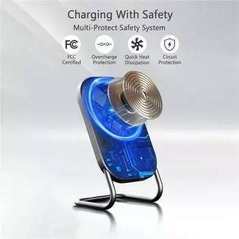 30W Magnetic Wireless Charger Magnetic Fast Charging Stand Pad Magnet Phone Chargers Holder for iPhone 16 15 14 Samsung Xiaomi