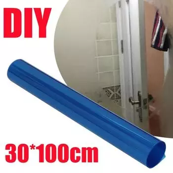 30x100 см защитная пленка для автомобильного зеркала, противотуманная пленка, водонепроницаемая пленка, прозрачная для зеркала в ванной, универсальный размер «сделай сам»
