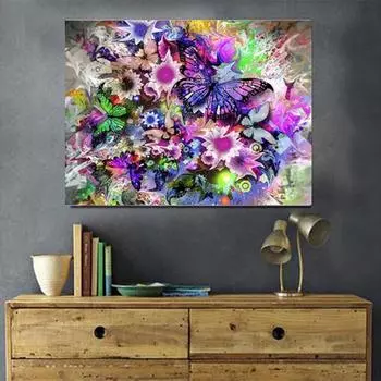 30x25 см полная дрель 5D DIY алмазная живопись мозаика горный хрусталь декор 30x25CM