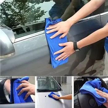 30x30 Полотенце из микрофибры для мытья автомобиля - Подарочное специальное полотенце для чистки автомобиля 30*30 towel