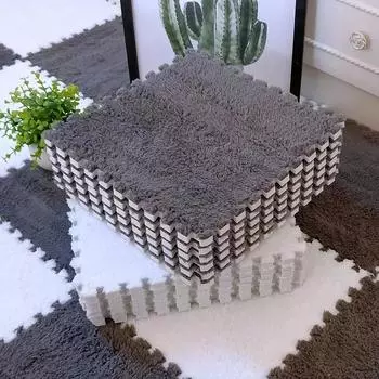 30x30 см утолщенный детский игровой коврик в детской комнате сохраняющий тепло игровой коврик из вспененного этиленвинилацетата ковер-головоломка мягкий плюшевый детский коврик детские игрушки