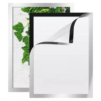 30x40 см Магнитная фоторамка Diamond Art Рамка ПВХ Черная Картина Картины Сертификаты Демонстрационная рамка Домашний Офис Настенный Декор