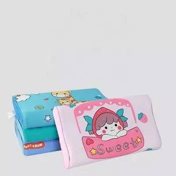 30X50X8Cm детская латексная подушка с героями мультфильмов, мультяшная подушка, новая наволочка из латекса + наволочка 30*50*8cm