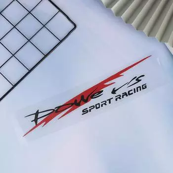 30X5.5Cm Racing Development наклейка на автомобиль стильная Power S Racing Development спортивная наклейка на автомобиль светоотражающая водонепроницаемая наклейка