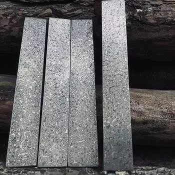 30x5x0,5 см дамасская сталь VG10 сэндвич-нож пустой узор полоса сырья нож DIY заготовки шаблон тысяча слоев закаленная 30x5x0,3 см 30x5x0.3cm Cloud