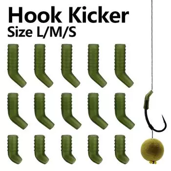 30x аксессуары для ловли карпа, выравниватель крючков, рукав для предотвращения запутывания, выравниватель лески, размер S/M/L, оснастка для ловли карпа, концевая снасть