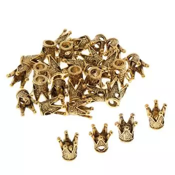 30x дреды из сплава, бусины, косы, трубки, изготовление ювелирных изделий, браслеты «сделай сам», подвески, золотые 1.3 x 1.1cm золотистый