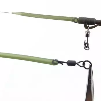 30x противозапутывающие рукава для ловли карпа, резиновая трубка с наконечником для вертолетной оснастки (38мм)