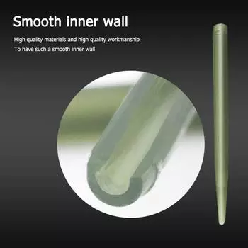 30x противозапутывающие рукава для ловли карпа, резиновая трубка с наконечником для вертолетной оснастки (38мм)