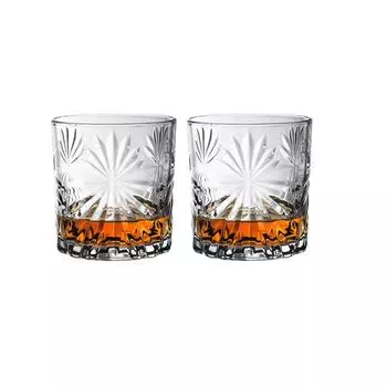 310ml/320ml Luxury Whiskey Cocktail Glasses Party Transparent Drinkware High End Foreign Wine Glasses Juice Tea Cold Drink Cups 2pcs