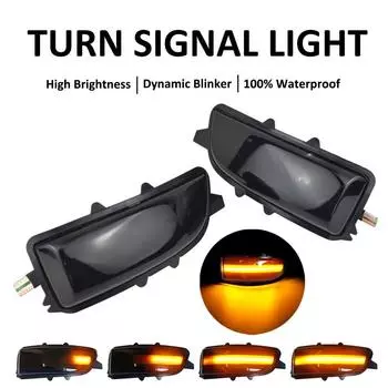 31111102 31111090 для Volvo S40 S60 S80 C30 C70 V50 V70 2007 2008 индикатор бокового зеркала динамический светодиодный указатель поворота мигалка