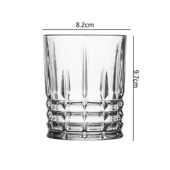 315ml/400ml Relief Wine Cup Household High End Juice Beverage Cups Whiskey Glass Creative Water Bottle Suitable for Gift Giving 1pcs