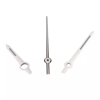 3169 Серебряные часы с часовой и минутной стрелками, иглы для часов, подходящие для часов с механизмом ETA2836 для мужских часов