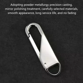 316 нержавеющая сталь молнии тянуть сменная универсальная мгновенная головка молнии для сломанной пряжки дорожная сумка чемодан молния головка A2