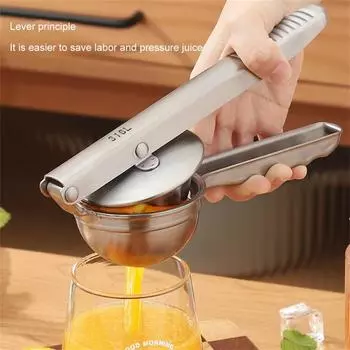 316 нержавеющая сталь Удобная простота использования Эффективный прочный материал Универсальный 316 нержавеющая сталь цитрусовый пресс ручной соковыжималка