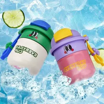 316 шляпа из нержавеющей стали, кофейная чашка, красивый забавный термос для девочек, стакан, портативная удобная чашка для воды 520ml