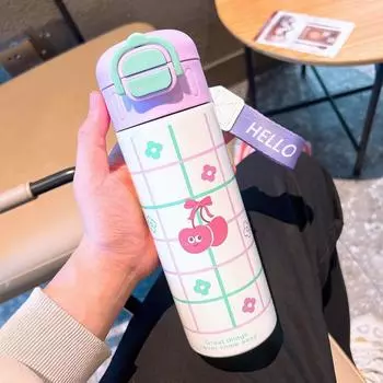 316 Stainless Steel Thermos Cup Double-layer Insulation Cup Travel Mug Vacuum Cup Travel