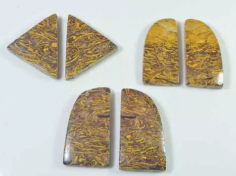 31-32 мм натуральный яшма Мариам, пара из 3 шт., фантазийные кабошоны, драгоценные камни, лот RQ-2393