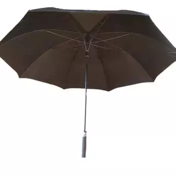 31-Inch eight-bone double-layer breathable golf umbrella oversized umbrella surface automatic umbrella business golf umbrella 31 inches. чёрный