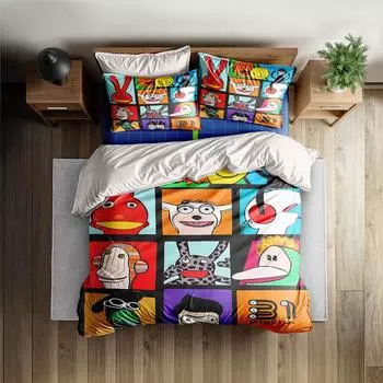 31 Minutos La Pelcula Duvet Cover Set without sheet King Queen Double Full Twin Single Size Bed Linen Set 140x210cm