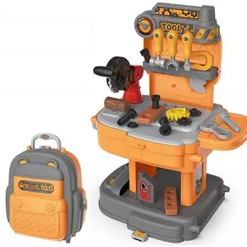 31 шт. детский набор инструментов, инженерный игрушечный рюкзак для ролевых игр, аксессуары для моделирования, инструменты, игрушки, ролевой игровой набор
