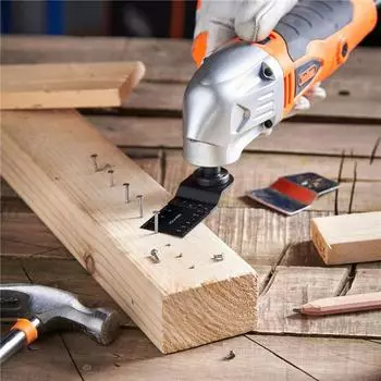 31 шт. Многоцелевые полотна Treasure Saw Многофункциональная быстрозагружаемая осциллирующая пила, полотна для возвратно-поступательных пил 31 Pieces